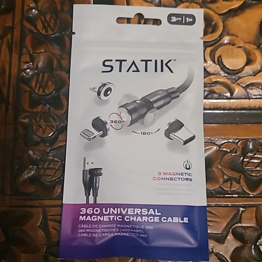 360° Universal Magnetic Charge Cable